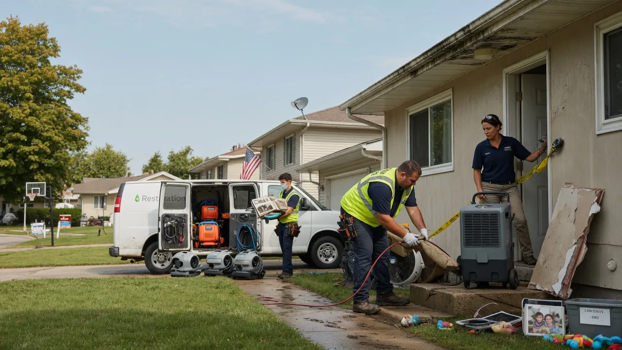 Water Damage Restoration in Mesquite, TX near me